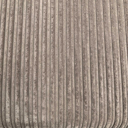 'Celine’ Steel Grey Jumbo Cord Fabric Left Arm Facing 2 Seater Pillow Back Corner Sofa
