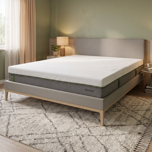 Emma Mattress Helix Hybrid Medium Firm 319 Spring Memory Foam Mattress - Super King – view 2