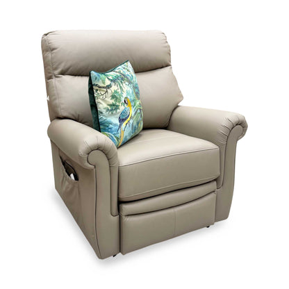G Plan 'Avon' L846 Cambridge Taupe Leather Lift and Rise Recliner Armchair – view 4