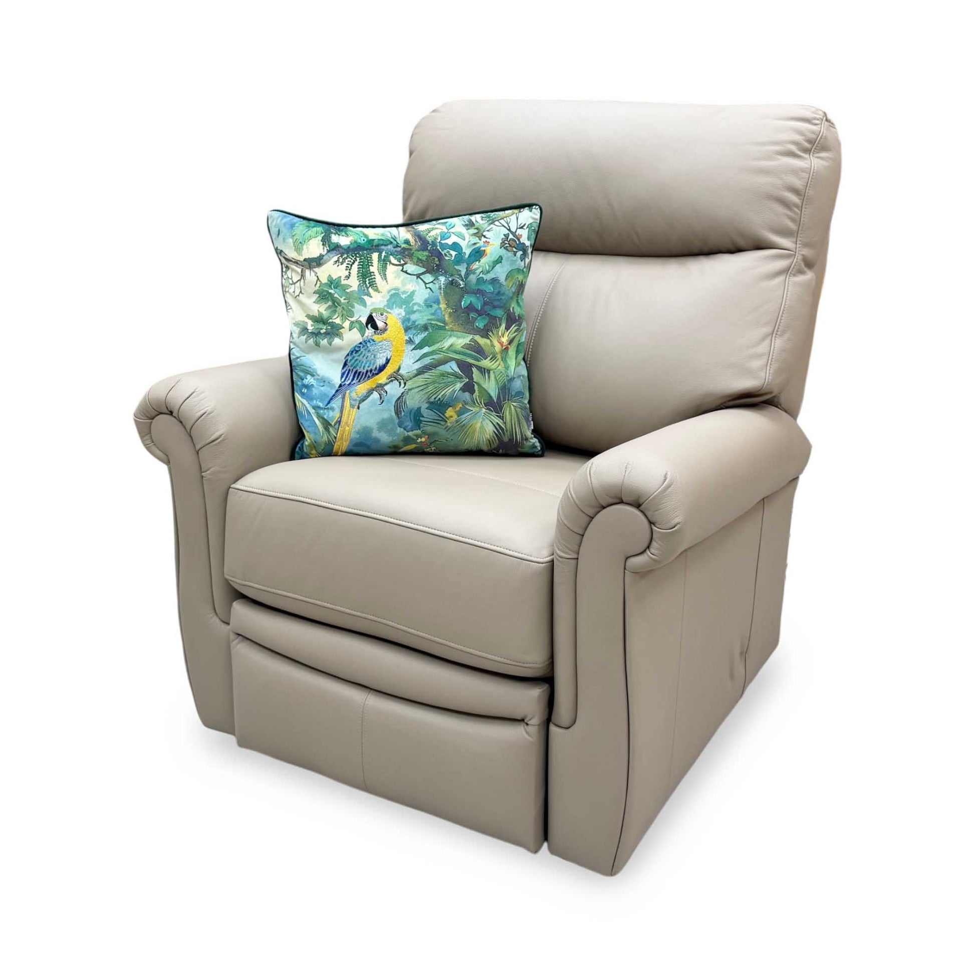 G Plan 'Avon' L846 Cambridge Taupe Leather Lift and Rise Recliner Armchair – view 6