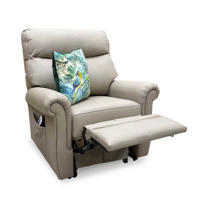 G Plan 'Avon' L846 Cambridge Taupe Leather Lift and Rise Recliner Armchair – view 7