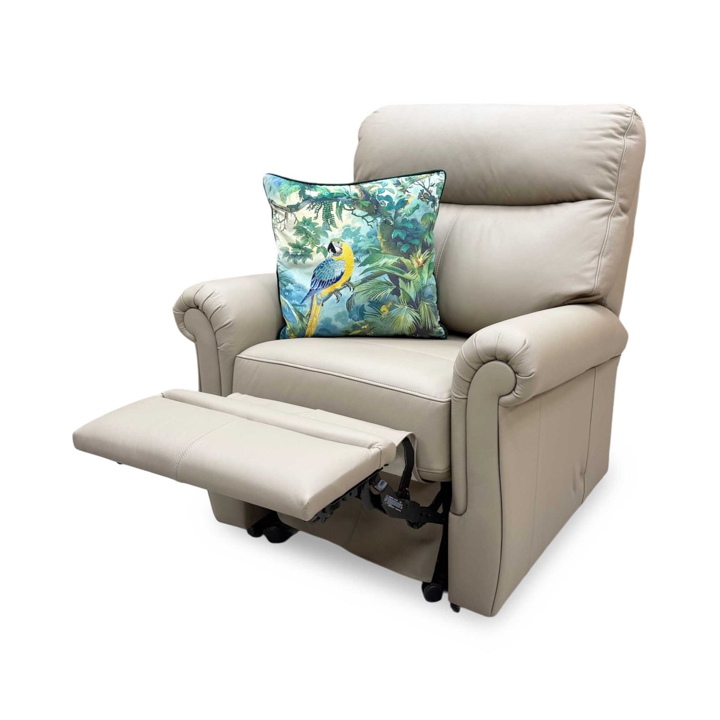 G Plan 'Avon' L846 Cambridge Taupe Leather Lift and Rise Recliner Armchair – view 8