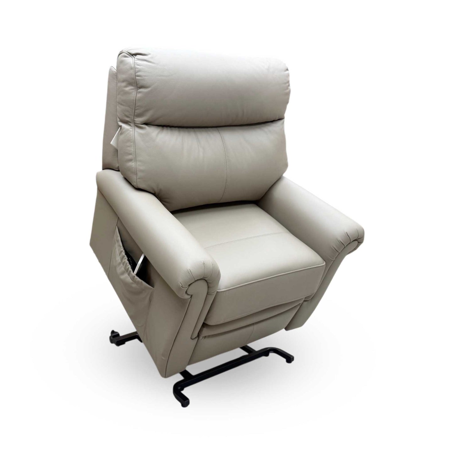 G Plan 'Avon' L846 Cambridge Taupe Leather Lift and Rise Recliner Armchair – view 9