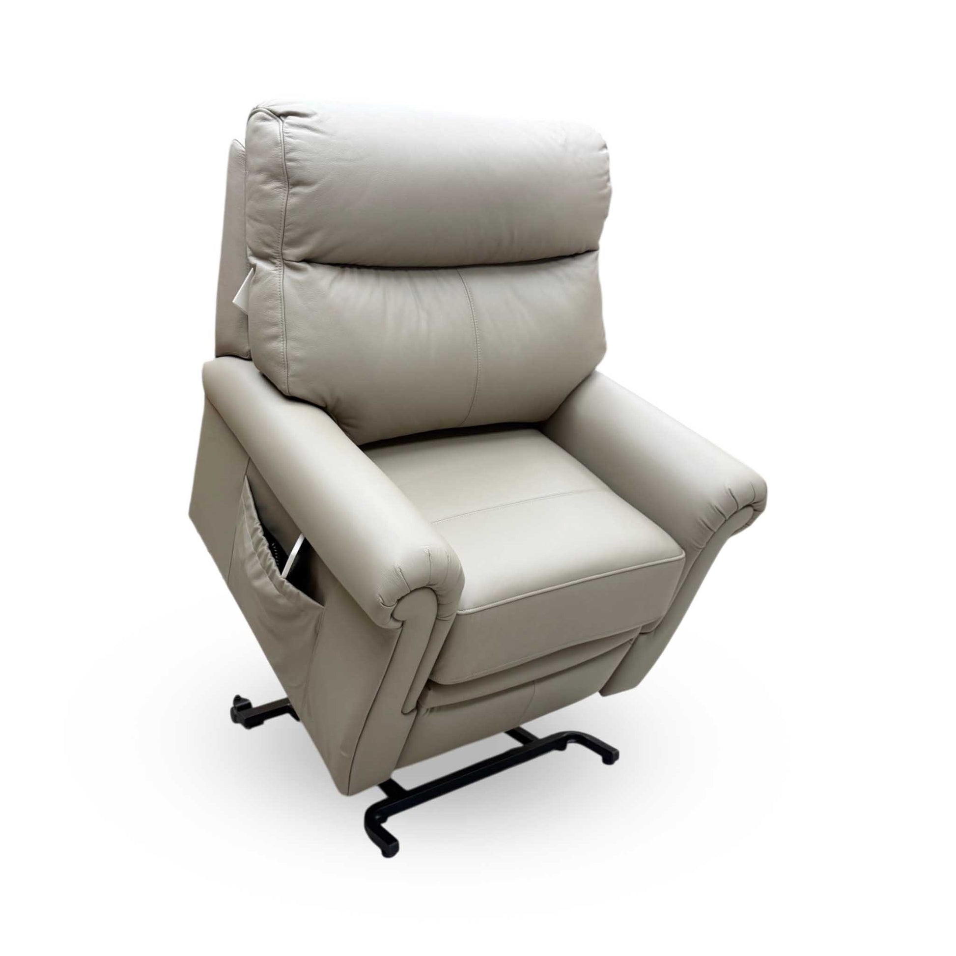 G Plan 'Avon' L846 Cambridge Taupe Leather Lift and Rise Recliner Armchair – view 9