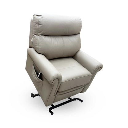 G Plan 'Avon' L846 Cambridge Taupe Leather Lift and Rise Recliner Armchair – view 9