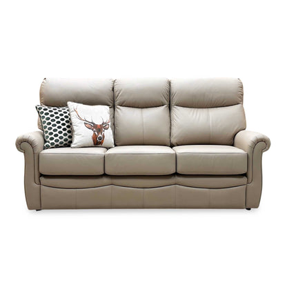 G Plan ‘Avon’ L846 Cambridge Taupe Leather 3 Seater Sofa
