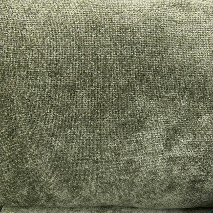 'Layla' Forest Green Woven Fabric 3 Seater Storage Sofa