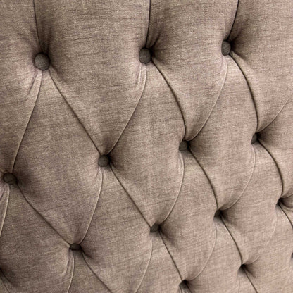 Artisan Collection ‘Camber’ 904 Warm Onyx Brown Velvet Fabric High Floor Standing Headboard + 2 Draw Divan Base - Super King