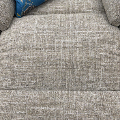 G Plan ‘Kingsbury’ B931 Beach Caramel Woven Fabric Power Recliner Chair with Power Headrest and Power Lumbar