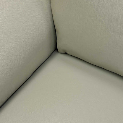'Bobby’ Cat-80_03 Light Grey Leather 2 Seater Power Recliner Sofa – view 8