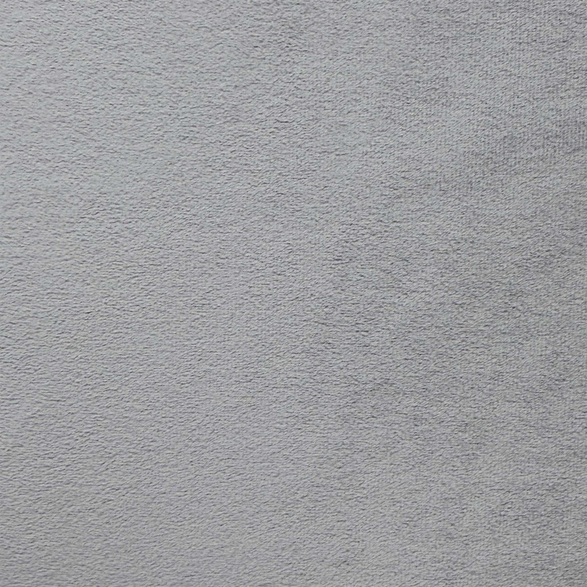 Close-up of the argent grey plush velvet fabric used on the Hamilton headboard and divan base