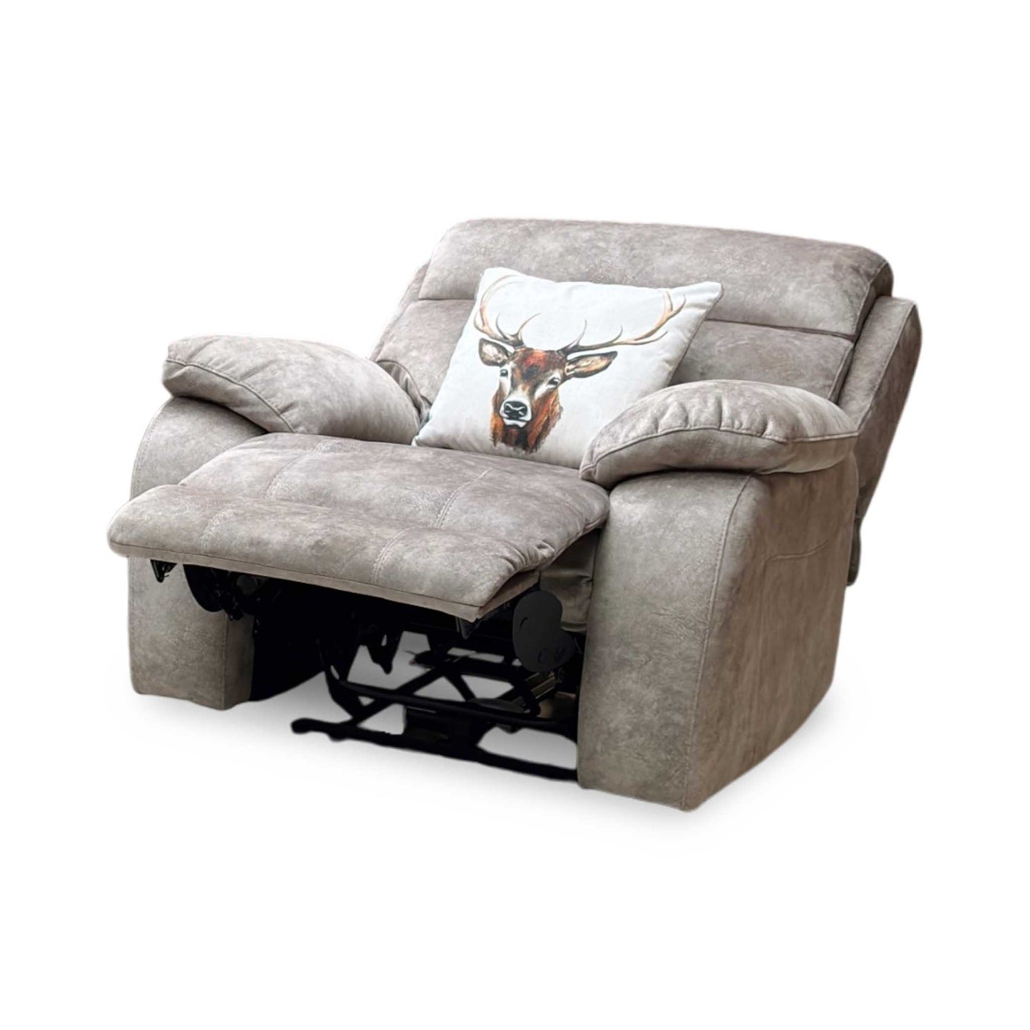 ‘Moreno’ Bfa-Bnn-R29 Mink Fabric Power Recliner Chair