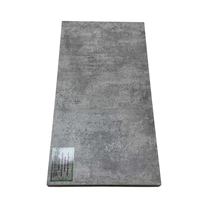 ‘Moon’ Grey Concrete 50cm Extension Leaf for X Shaped Legs Dining Table