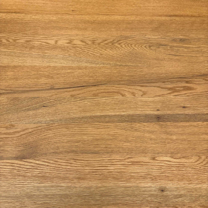 Bodahl ‘Athena’ 1 Oil Solid Oak Soft Edge 220cm Dining Table with Metal Star Base