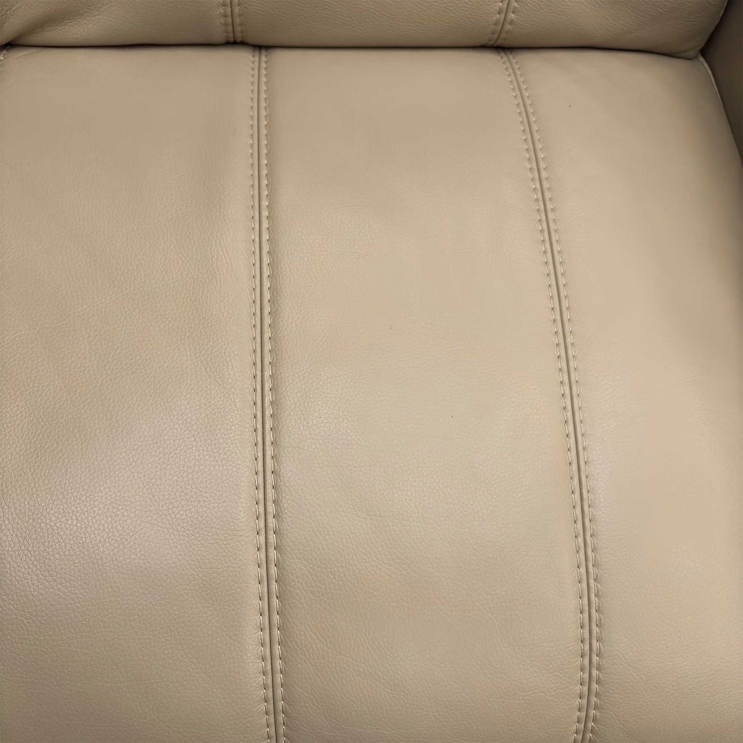 World of Leather ‘Homestage’ Nc-039c Pebble Cream Leather 4 Seater Power Recliner Sofa with Power Headrests + Media Consoles