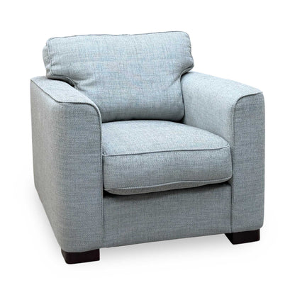 ‘Elora’ Light Grey Fabric Chair