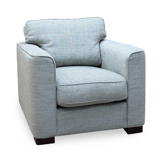Elora Light Grey Fabric Chair