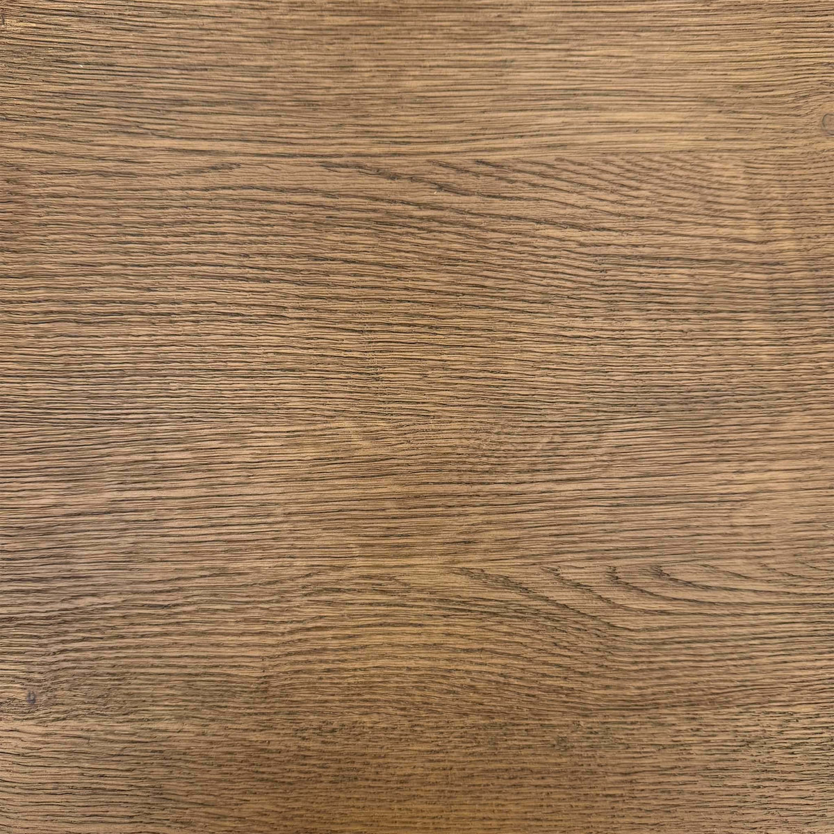 'Jupiter' Dark Oak Solid Oak Dining Table with X Shaped Legs 150 cm + Grey Faux Leather Swivel Chairs Set of 6