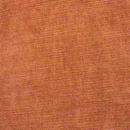 ‘Julio’ Te2 Terracotta Orange Fabric Set of 6 Swivel Dining Chairs