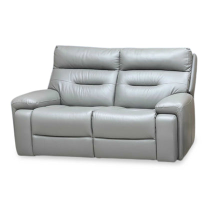 'Cinemax' Natural Ash La-4825 Leather 2 Seater Sofa