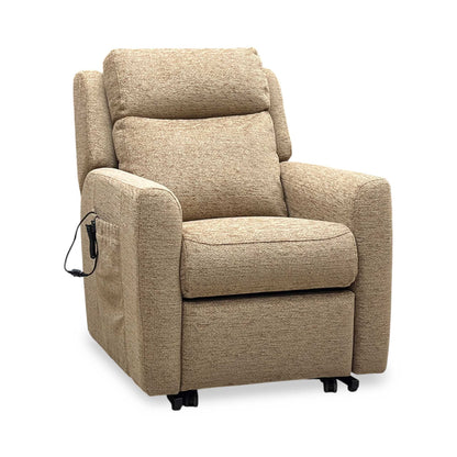 G Plan ‘Wren’ A070 Boucle Cocoa Brown Fabric Lift and Rise Recliner Chair