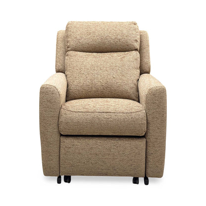 G Plan ‘Wren’ A070 Boucle Cocoa Brown Fabric Lift and Rise Recliner Chair