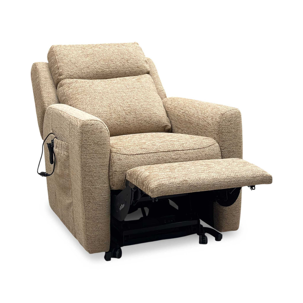 G Plan ‘Wren’ A070 Boucle Cocoa Brown Fabric Lift and Rise Recliner Chair