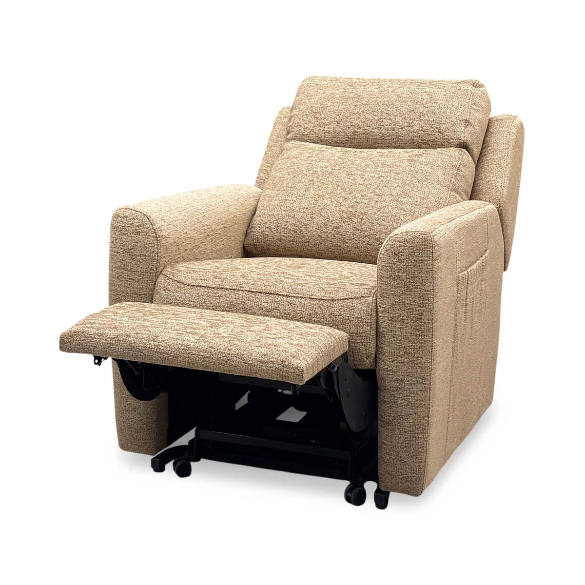 G Plan ‘Wren’ A070 Boucle Cocoa Brown Fabric Lift and Rise Recliner Chair