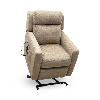 G Plan ‘Wren’ A070 Boucle Cocoa Brown Fabric Lift and Rise Recliner Chair