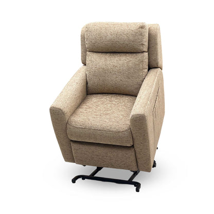 G Plan ‘Wren’ A070 Boucle Cocoa Brown Fabric Lift and Rise Recliner Chair