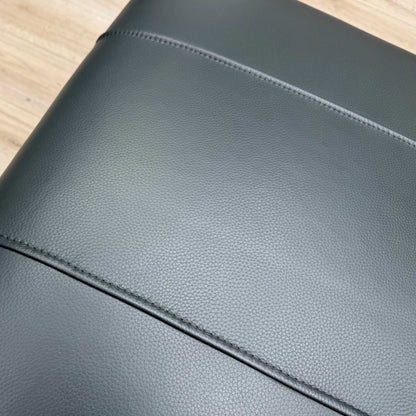 'Winner' Peacock Green Cat-40-09 Leather Storage Footstool