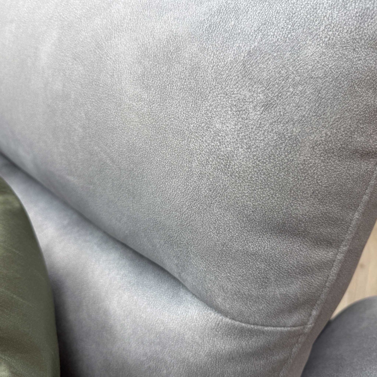 'Morgan' Dexter Smoke Grey Velvet Fabric 3 + 2 Seater Power Recliner Sofa Set