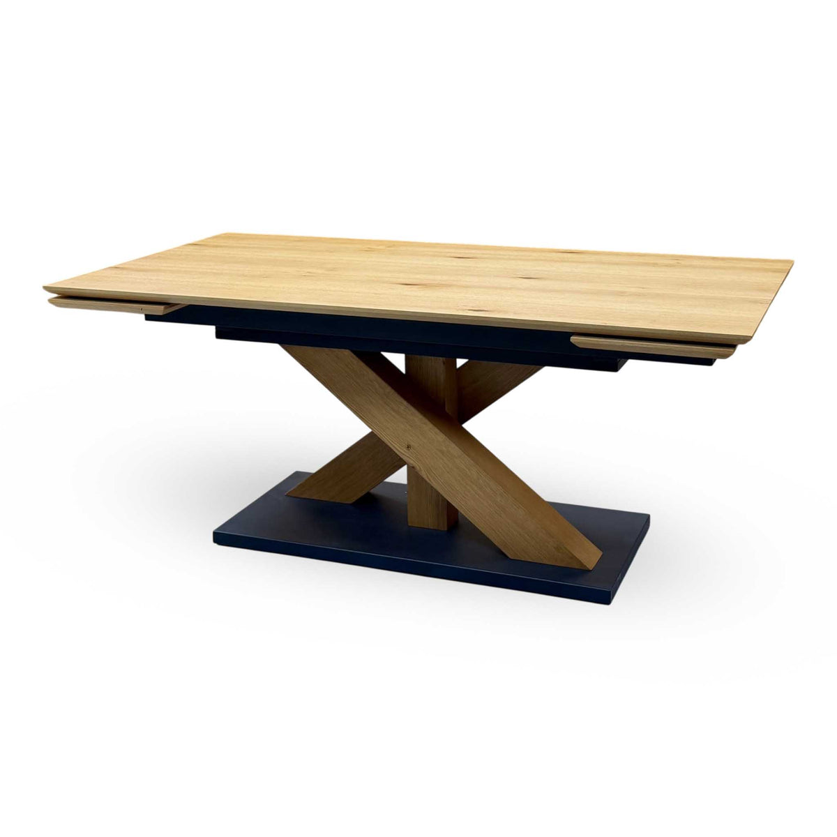 ‘Aydin’ Solid Oak Large Extending Dining Table
