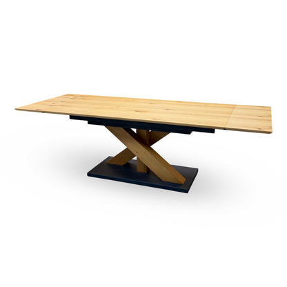 ‘Aydin’ Solid Oak Large Extending Dining Table