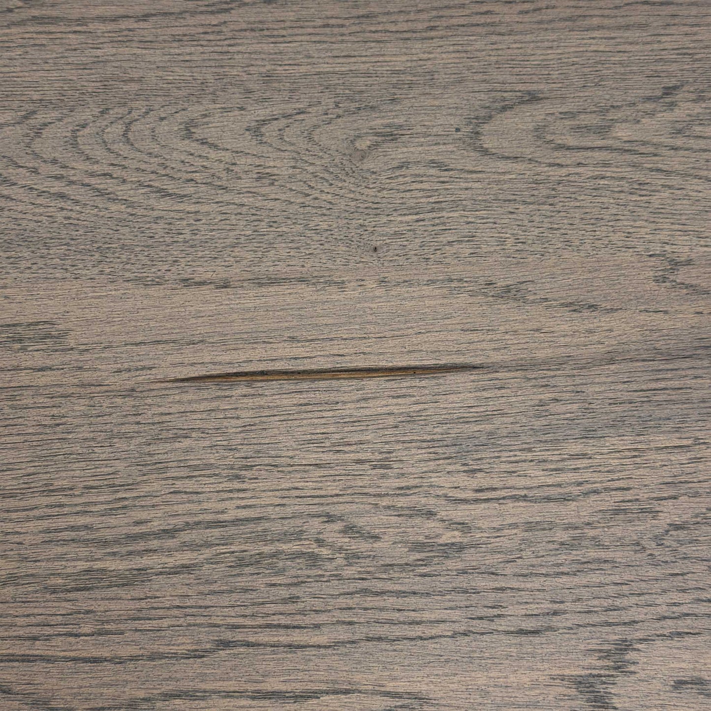 Bodahl 'Athena' 8 Vintage Grey Solid Oak Soft Edge 180cm Dining Table with Metal Star Base
