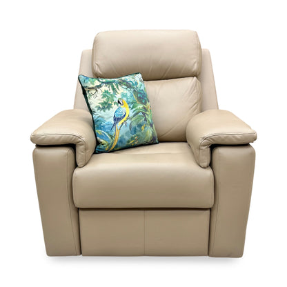 G Plan 'Thornbury' L845 Cambridge Putty Cream Leather Power Recliner Chair with Power Headrest and Power Lumbar