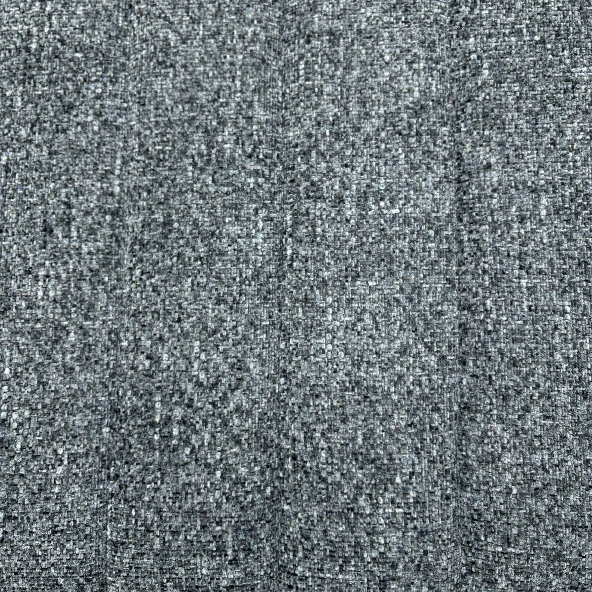 'Retreat’ Odyssey Subzero Dark Grey Fabric Designer Footstool