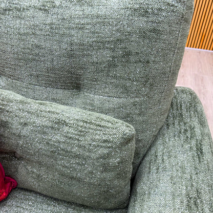 'Malmo' Fab-Mga-R11 Olive Green Fabric Chair