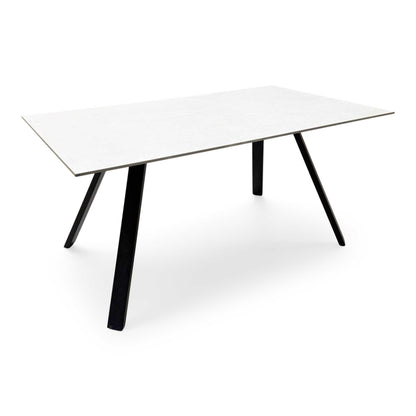 ‘Quinn’ Taupe Grey Sintered Stone Dining Table