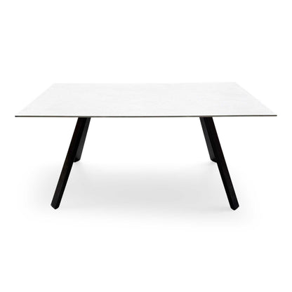‘Quinn’ Taupe Grey Sintered Stone Dining Table