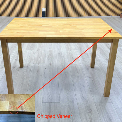 'Jim’ Oak Veneer Small Dining Table