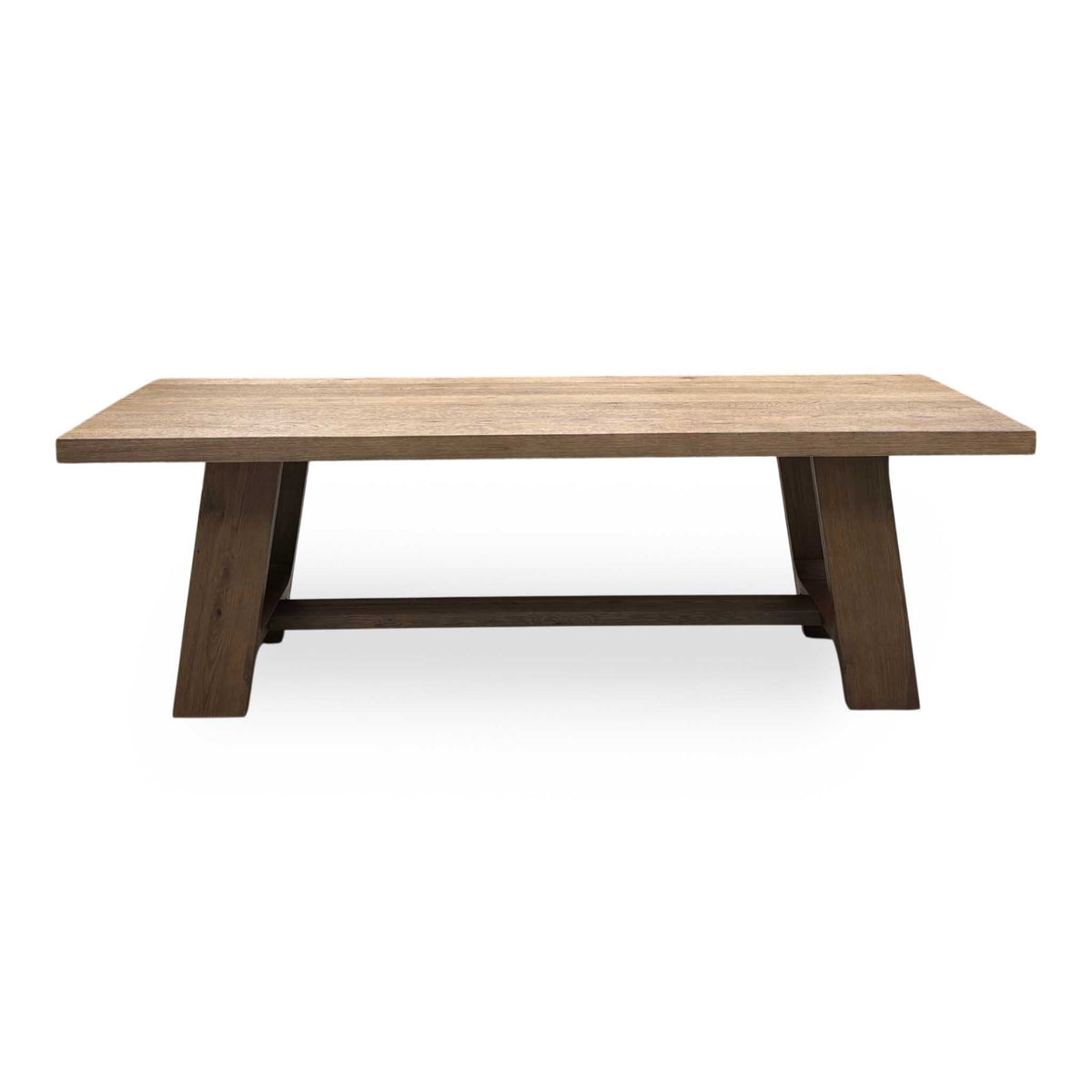 ‘Massimo’ Cashew Brown Veneer 230cm Wooden Dining Table
