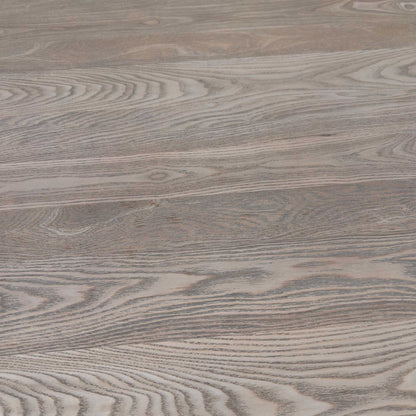 'Falun' Smoked Oak Solid Oak Large Oval Dining Table