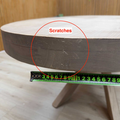 'Falun' Smoked Oak Solid Oak Large Oval Dining Table
