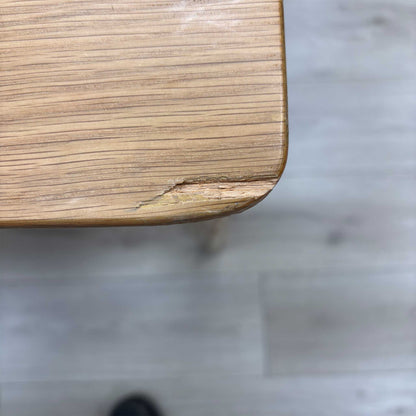 'Hadley' Medium Oak Veneer Small Extending Dining Table