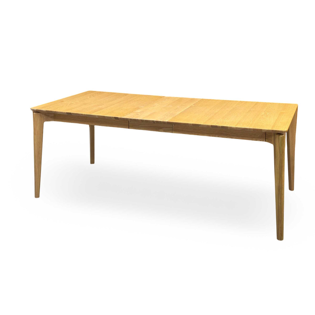 'Hadley' Medium Oak Solid Oak Large Extending Dining Table