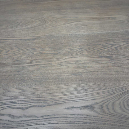 'Falun' Smoked Oak Solid Oak Round Dining Table