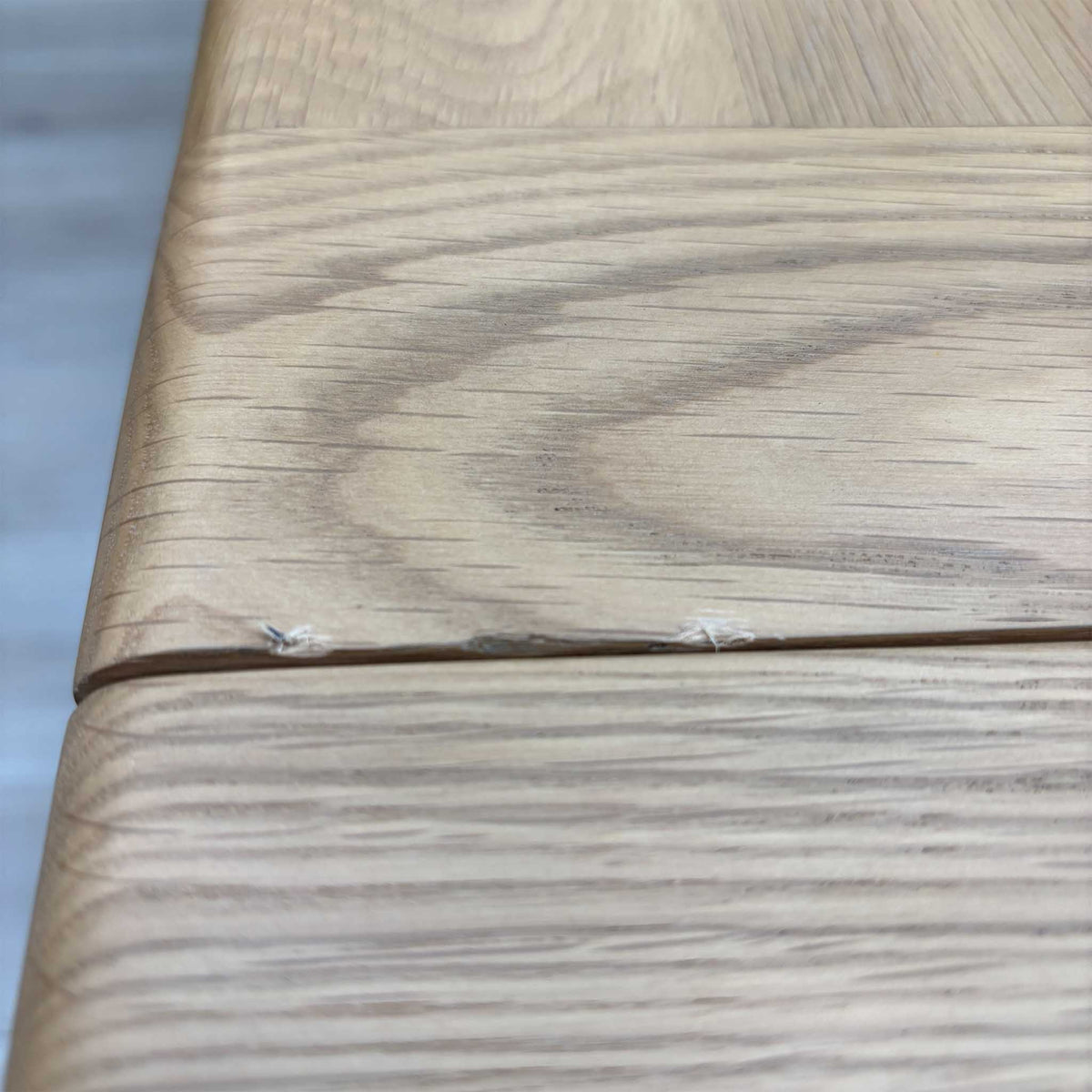 'Delaney' Light Oak Solid Oak Large Extending Dining Table