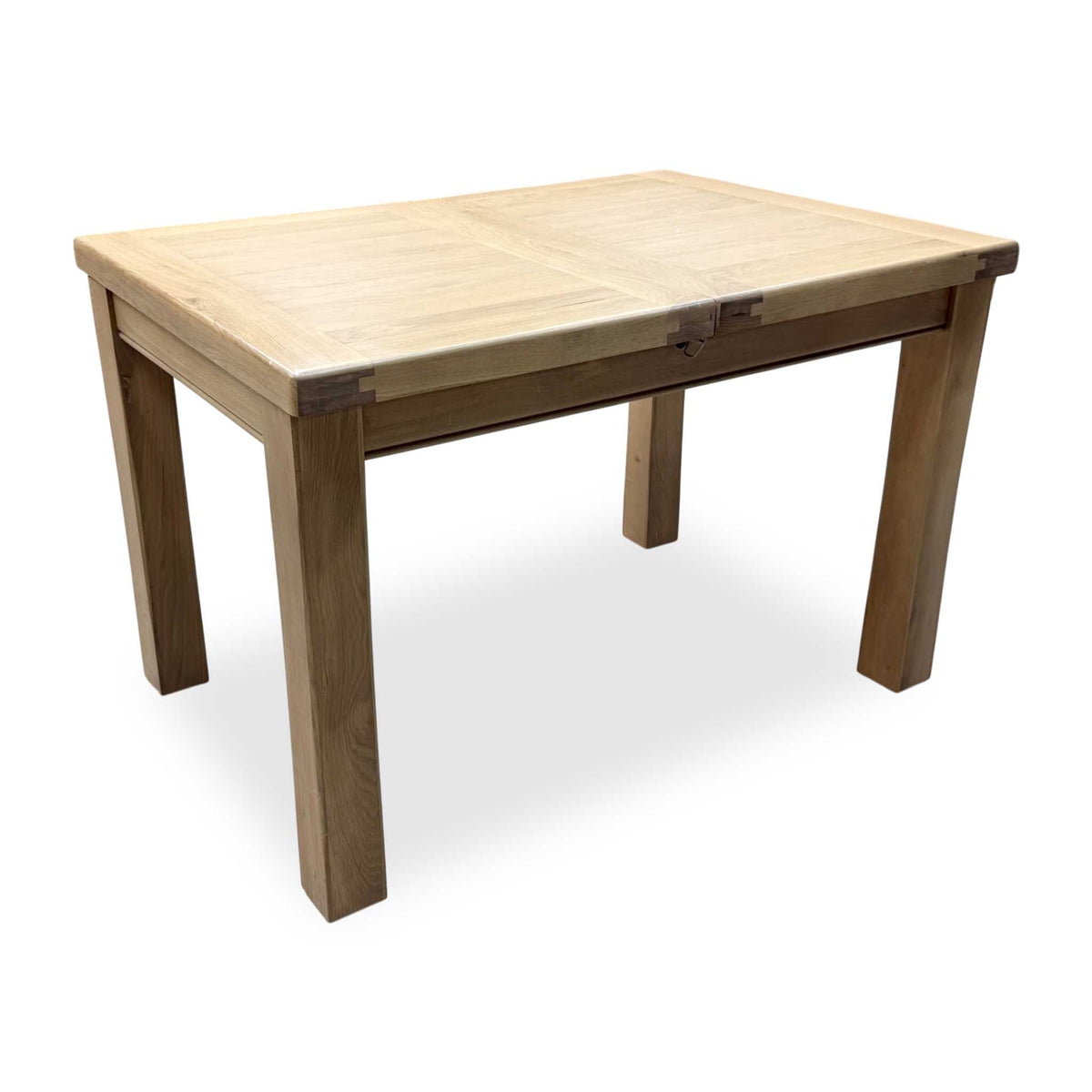 ‘Delaney’ Light Oak Solid Oak Small Extending Dining Table