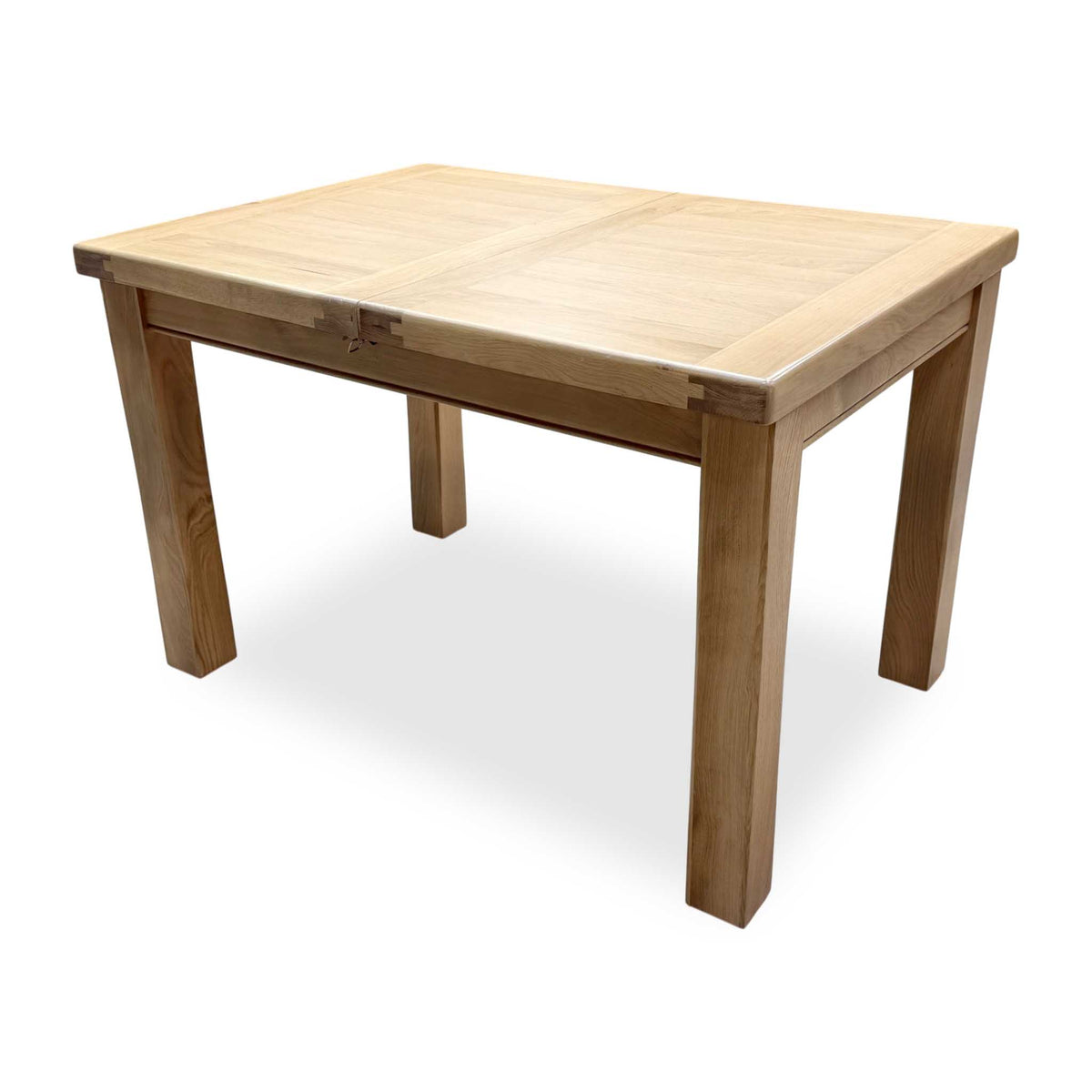 ‘Delaney’ Light Oak Solid Oak Small Extending Dining Table